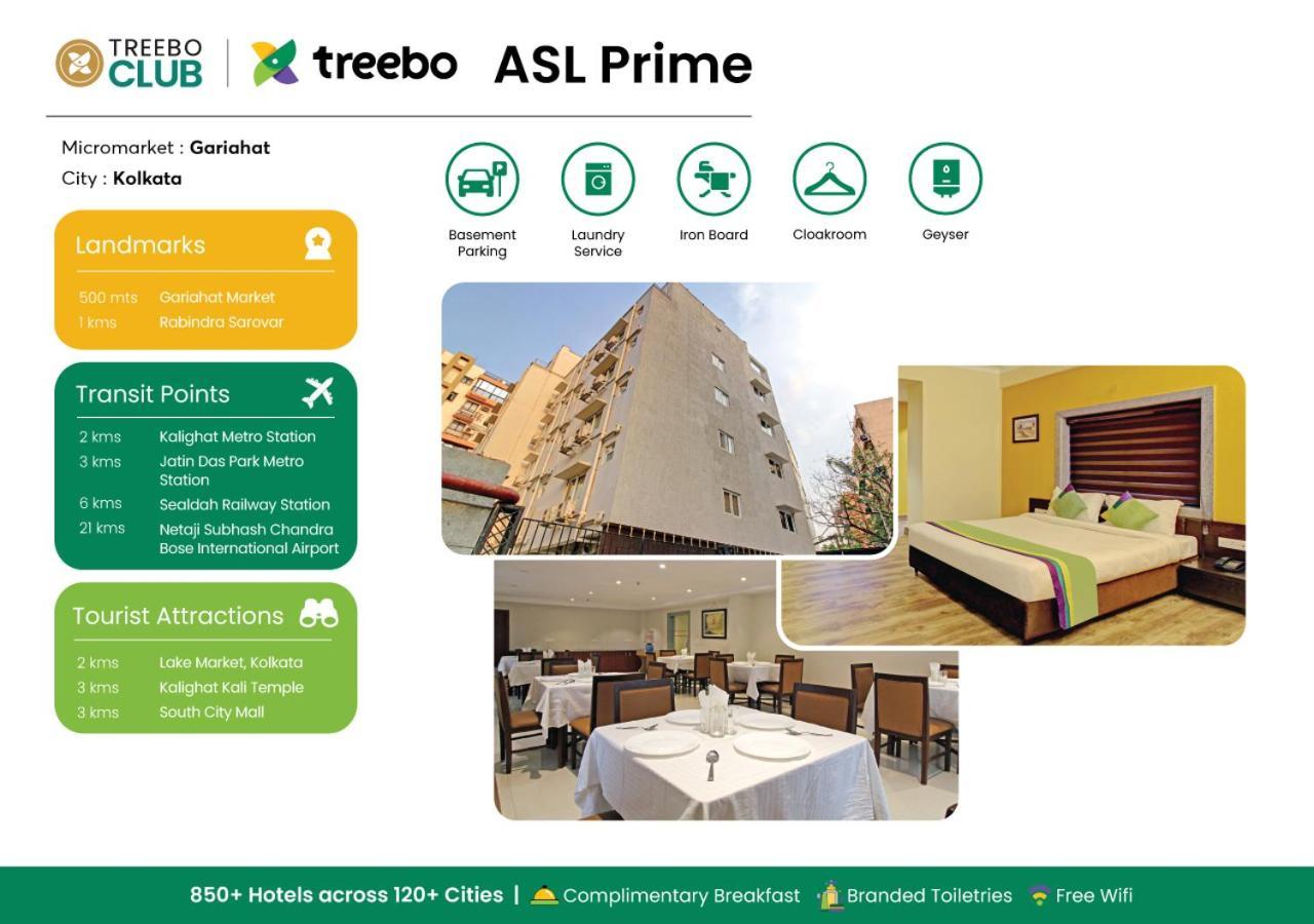 Treebo Asl Prime, Near Ballygunge Railway Station Calcutta Eksteriør billede